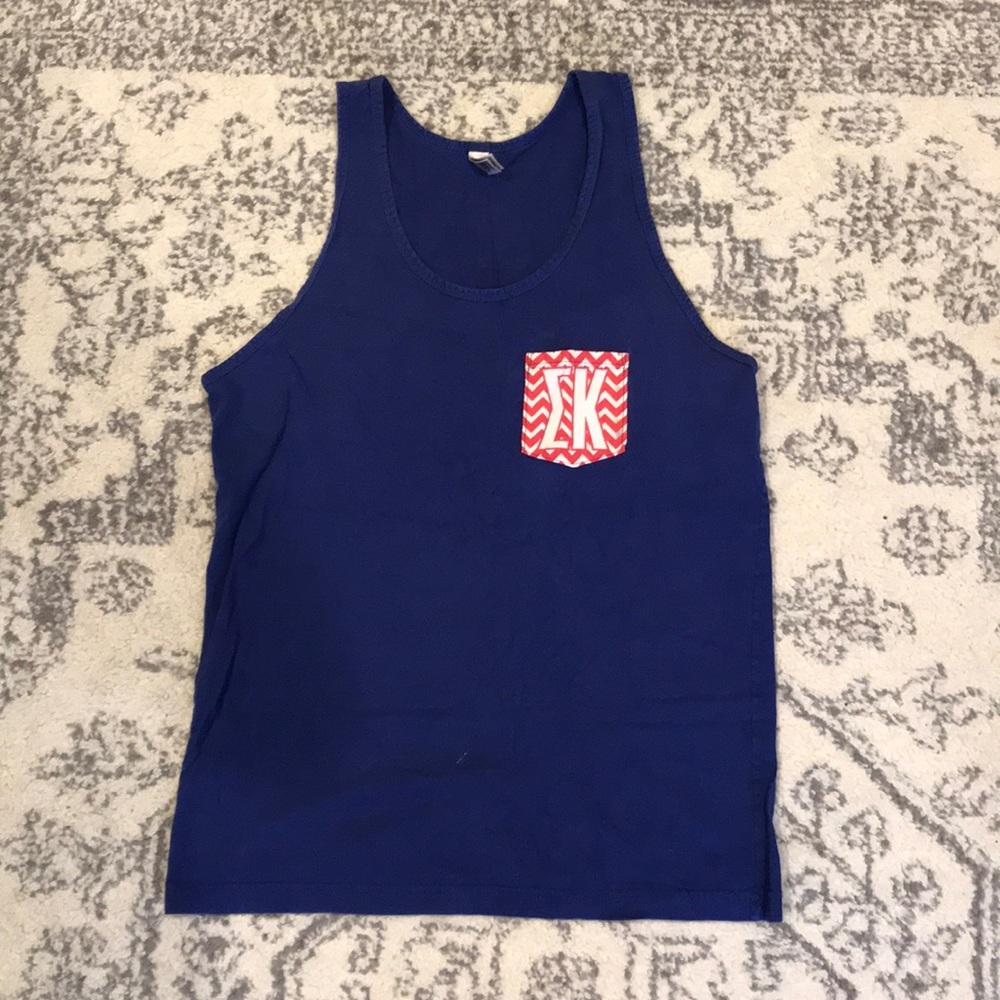 Sigma Kappa Tank Top With "Frocket"